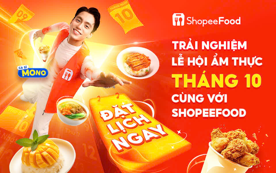 Ăn ngon chơi đã từ nhà ra phố với Lễ hội ẩm thực ShopeeFood trải dài suốt tháng 10